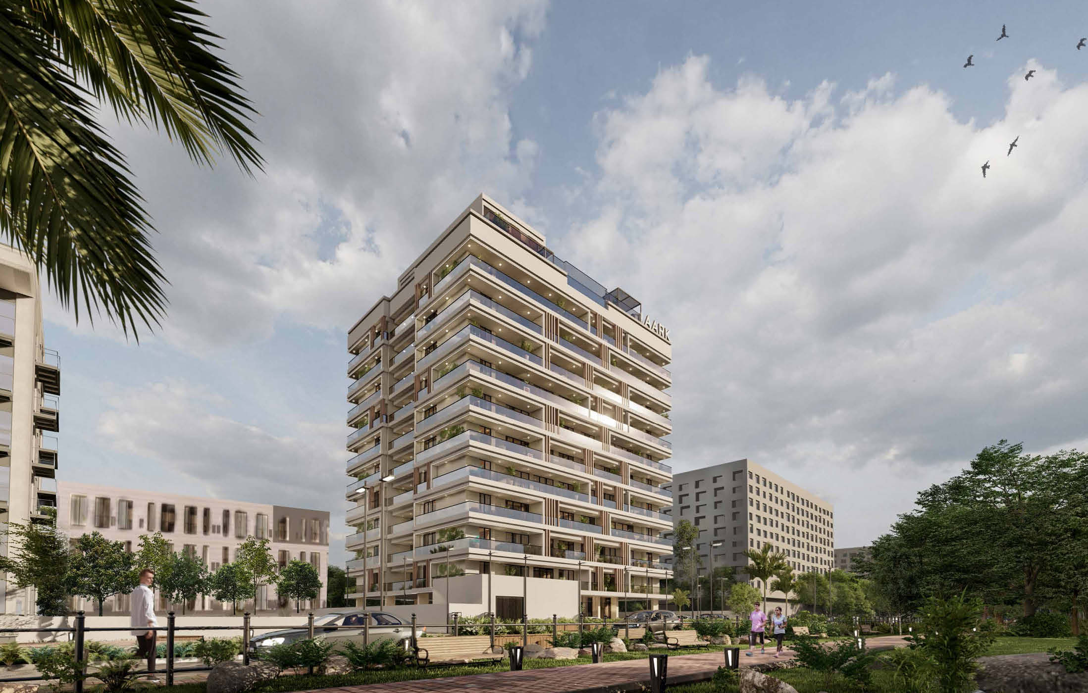 Aark Residences Apartments at Dubailand by Aark Developers