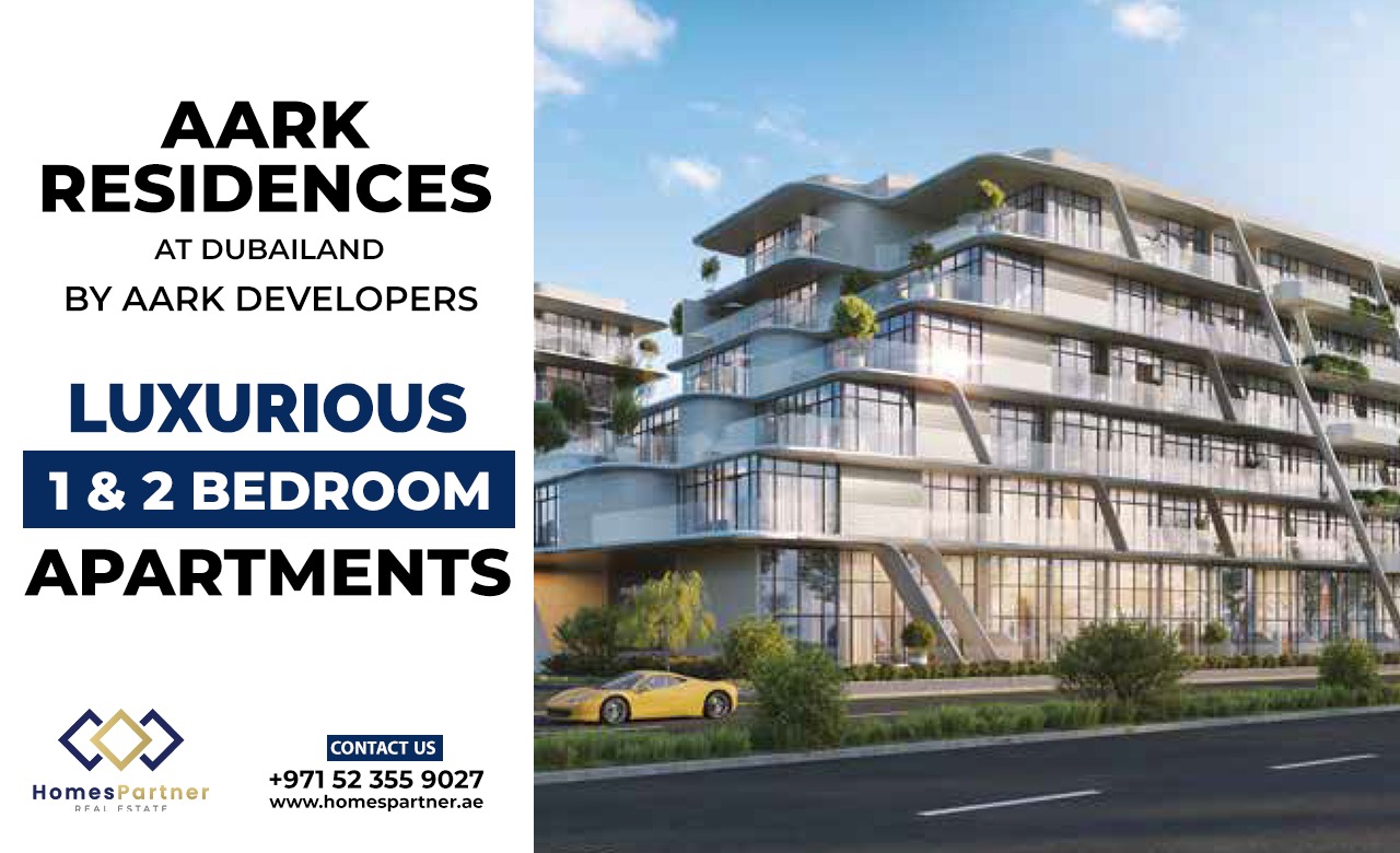 Aark Residences Apartments at Dubailand by Aark Developers