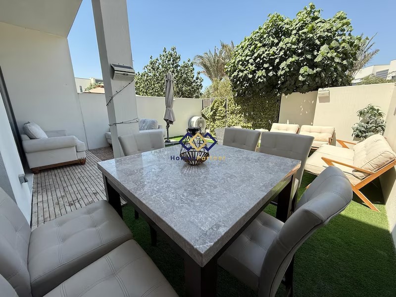 Fully Furnished | Single Row | 3BR Plus Maid's Room