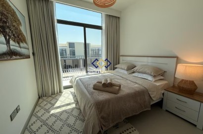 Fully Furnished | Single Row | 3BR Plus Maid's Room