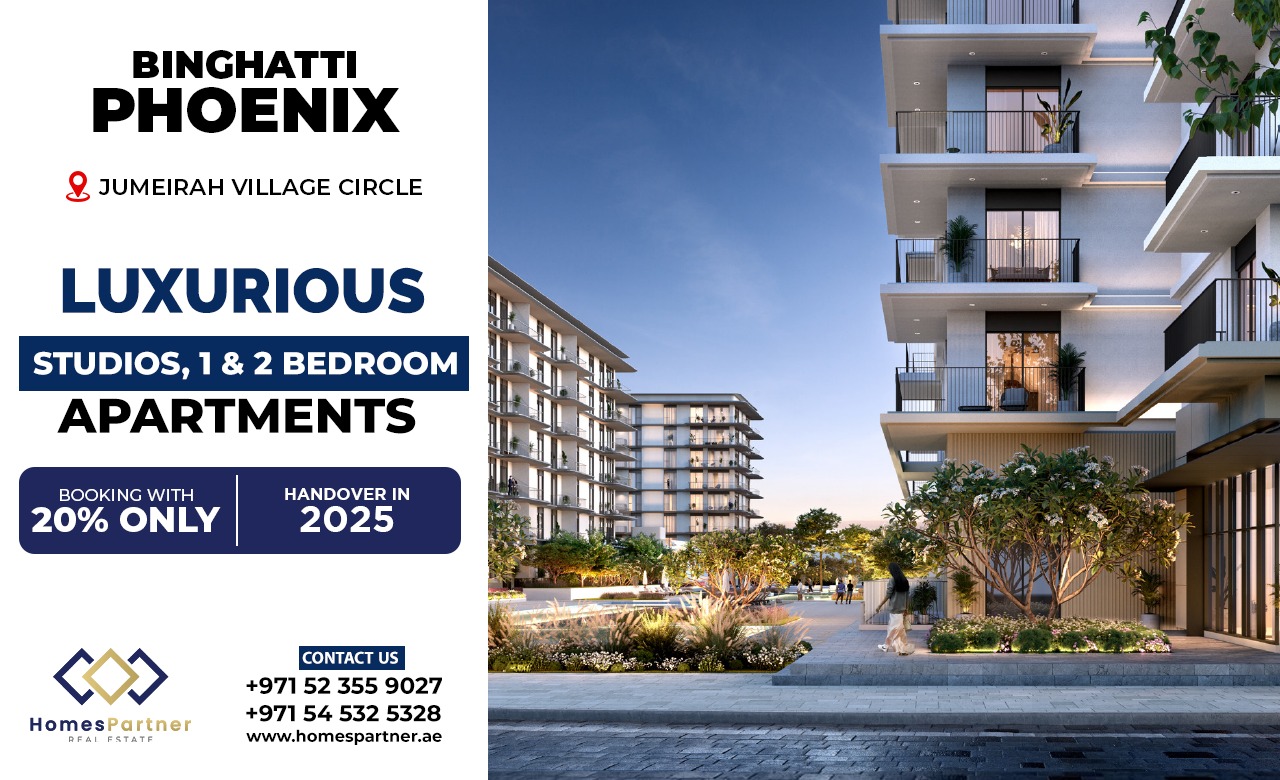 Binghatti Phoenix Apartments in JVC Dubai