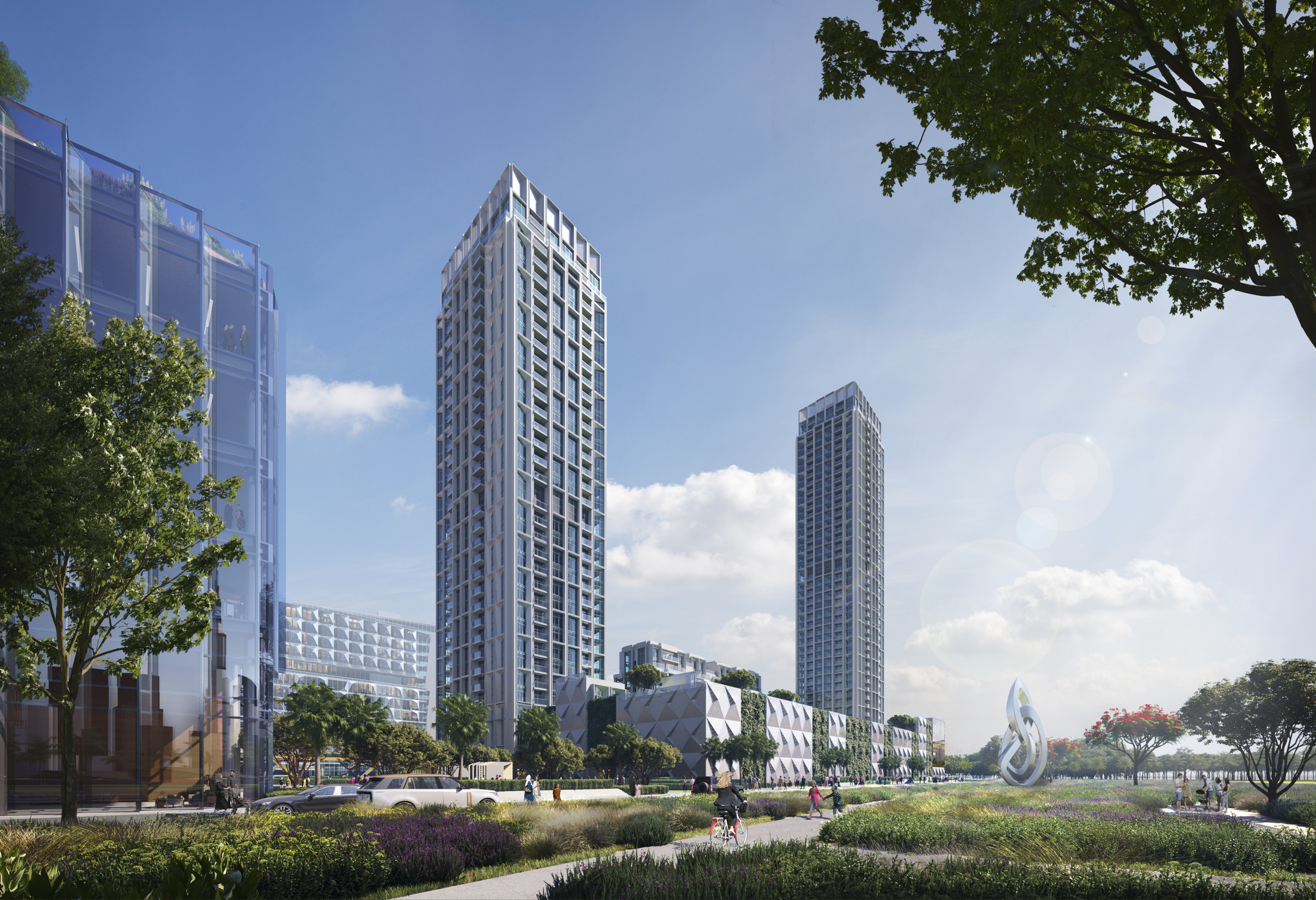 Design Quarter at Dubai Design District (D3) by Meraas