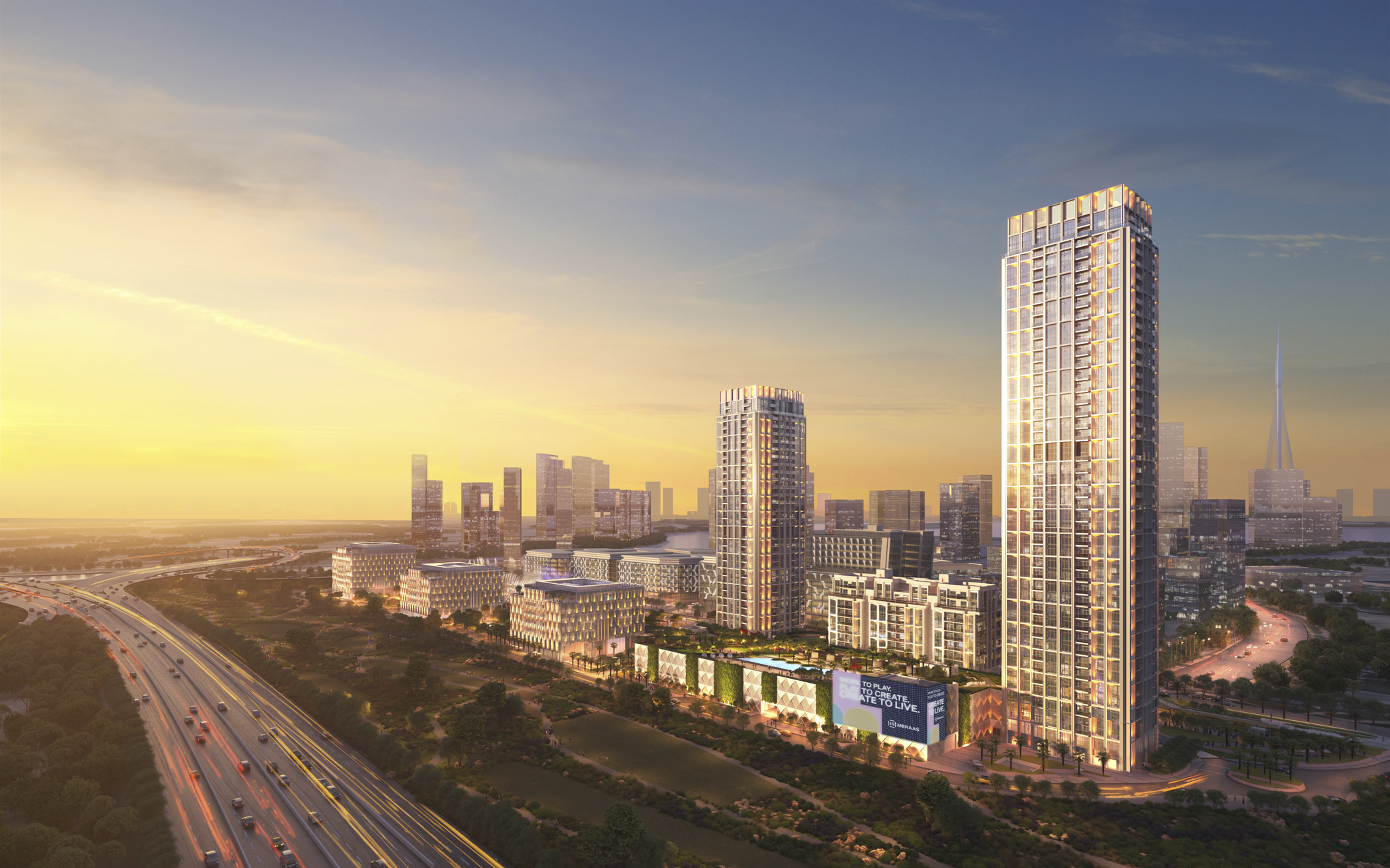 Design Quarter at Dubai Design District (D3) by Meraas
