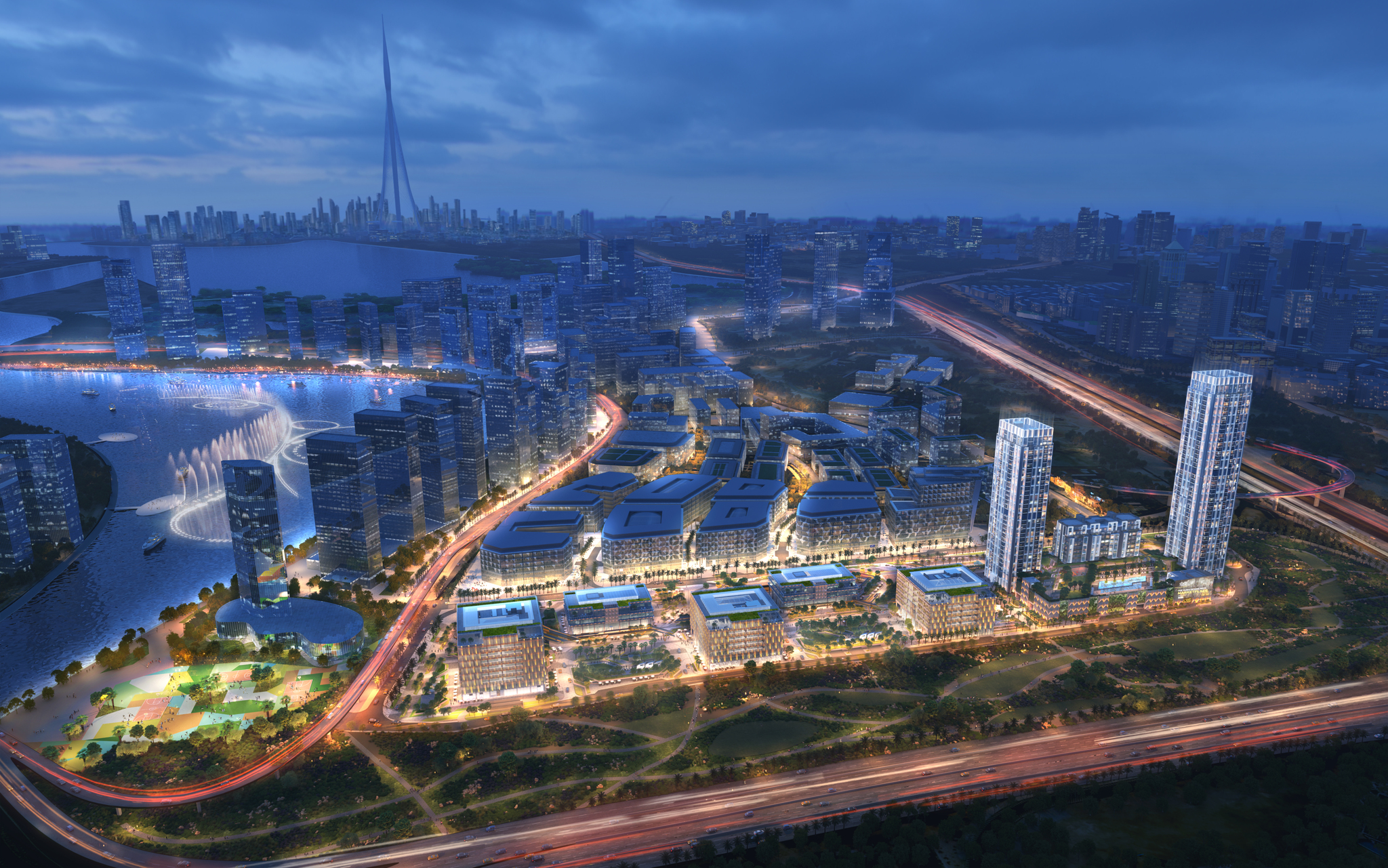 Design Quarter at Dubai Design District (D3) by Meraas