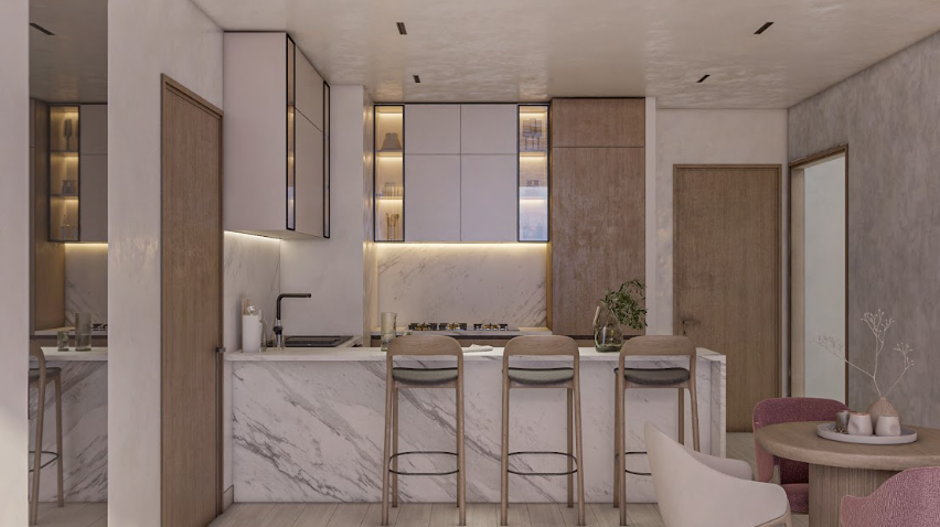 AQUINO  development by BNW Developments  the heart of Al Marjan Island.