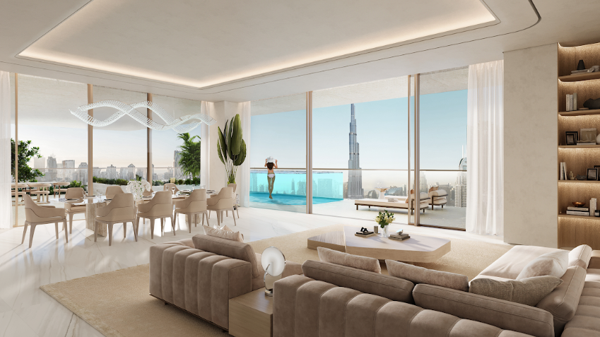 the Fairmont Residences Solara Tower by Refine