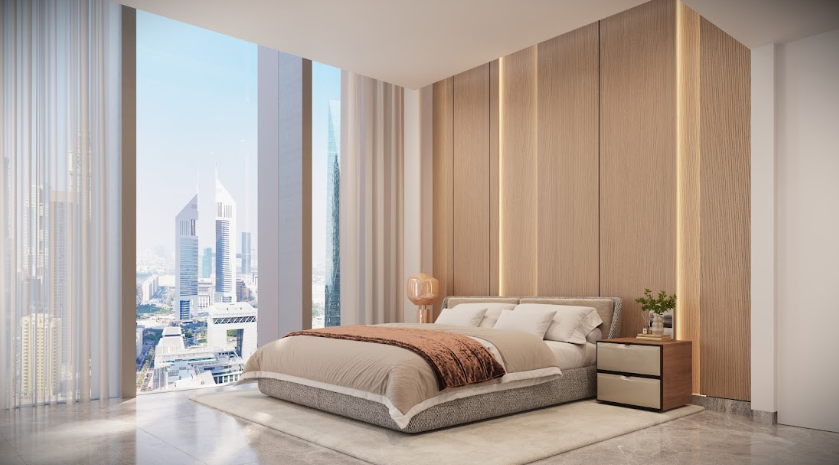 DIFC Heights Tower residential project in Dubai's DIFC developed by DIFC Developments