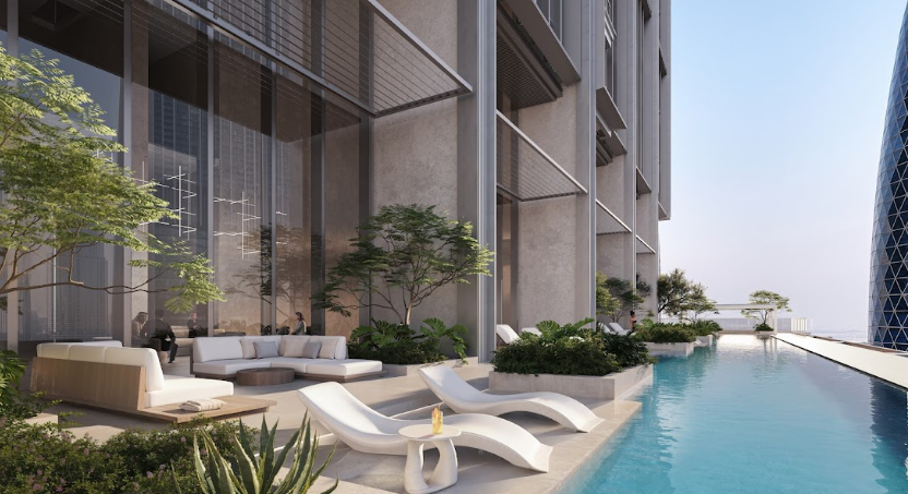 DIFC Heights Tower residential project in Dubai's DIFC developed by DIFC Developments
