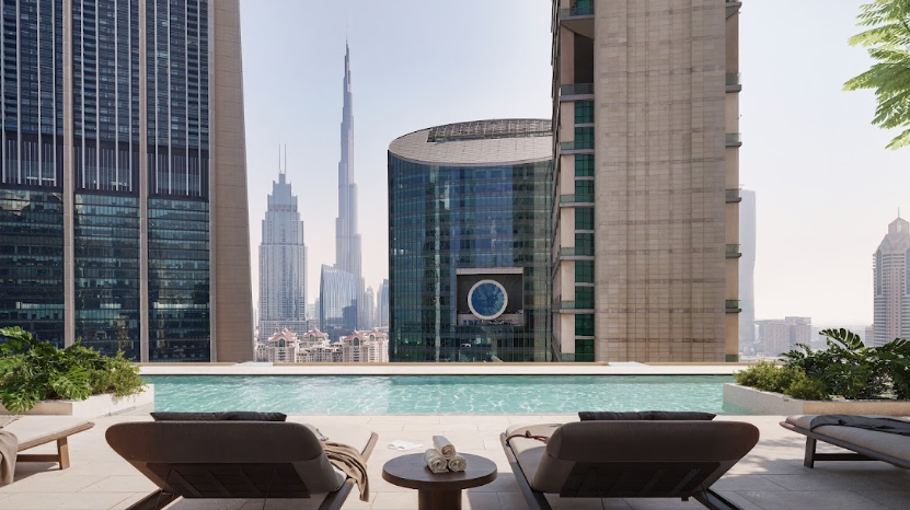 DIFC Heights Tower residential project in Dubai's DIFC developed by DIFC Developments