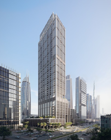 DIFC Heights Tower residential project in Dubai's DIFC developed by DIFC Developments