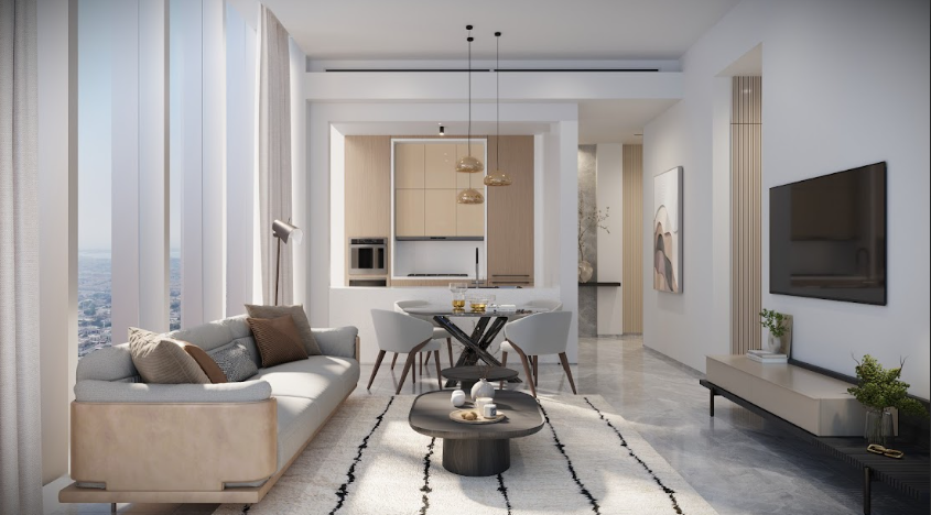 DIFC Heights Tower residential project in Dubai's DIFC developed by DIFC Developments