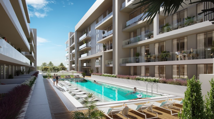 Laya Courtyard  residential development by Laya Developers at Dubai Studio City