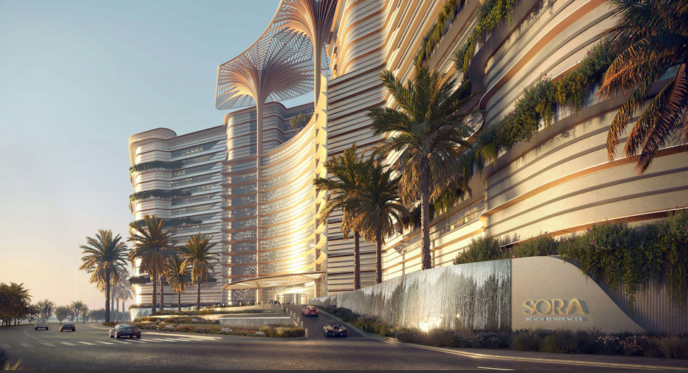 Sora Beach Residences by Aark Developers on Al Marjan Island