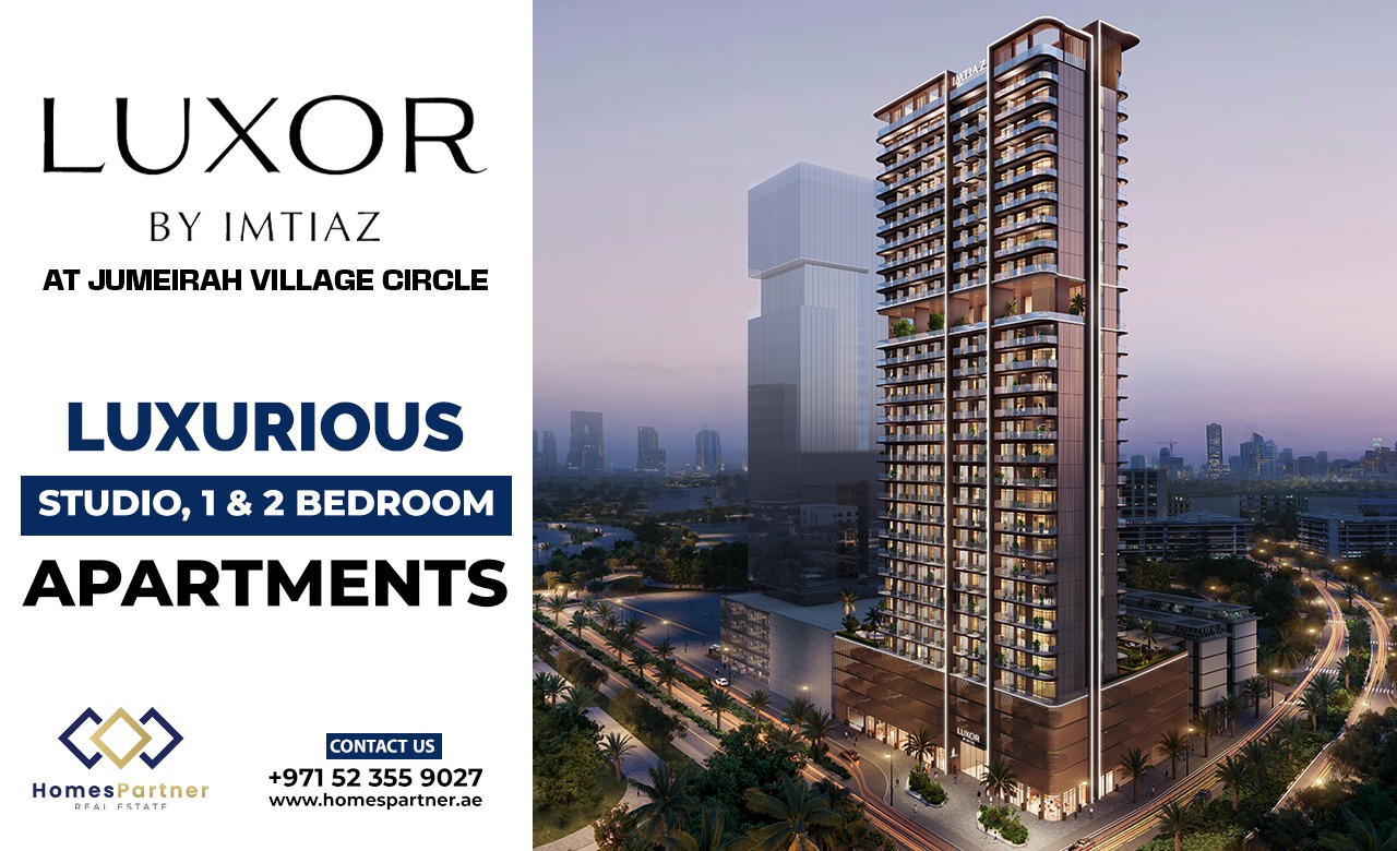 Luxor Apartments by Imtiaz at Jumeirah Village Circle (JVC)