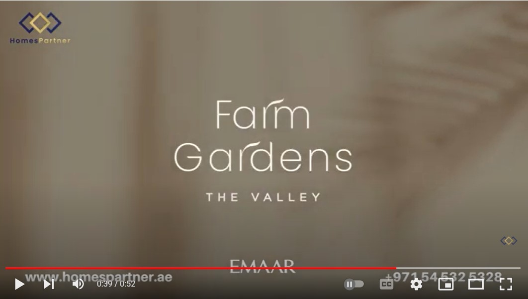 Farm Gardens The Valley by Emaar