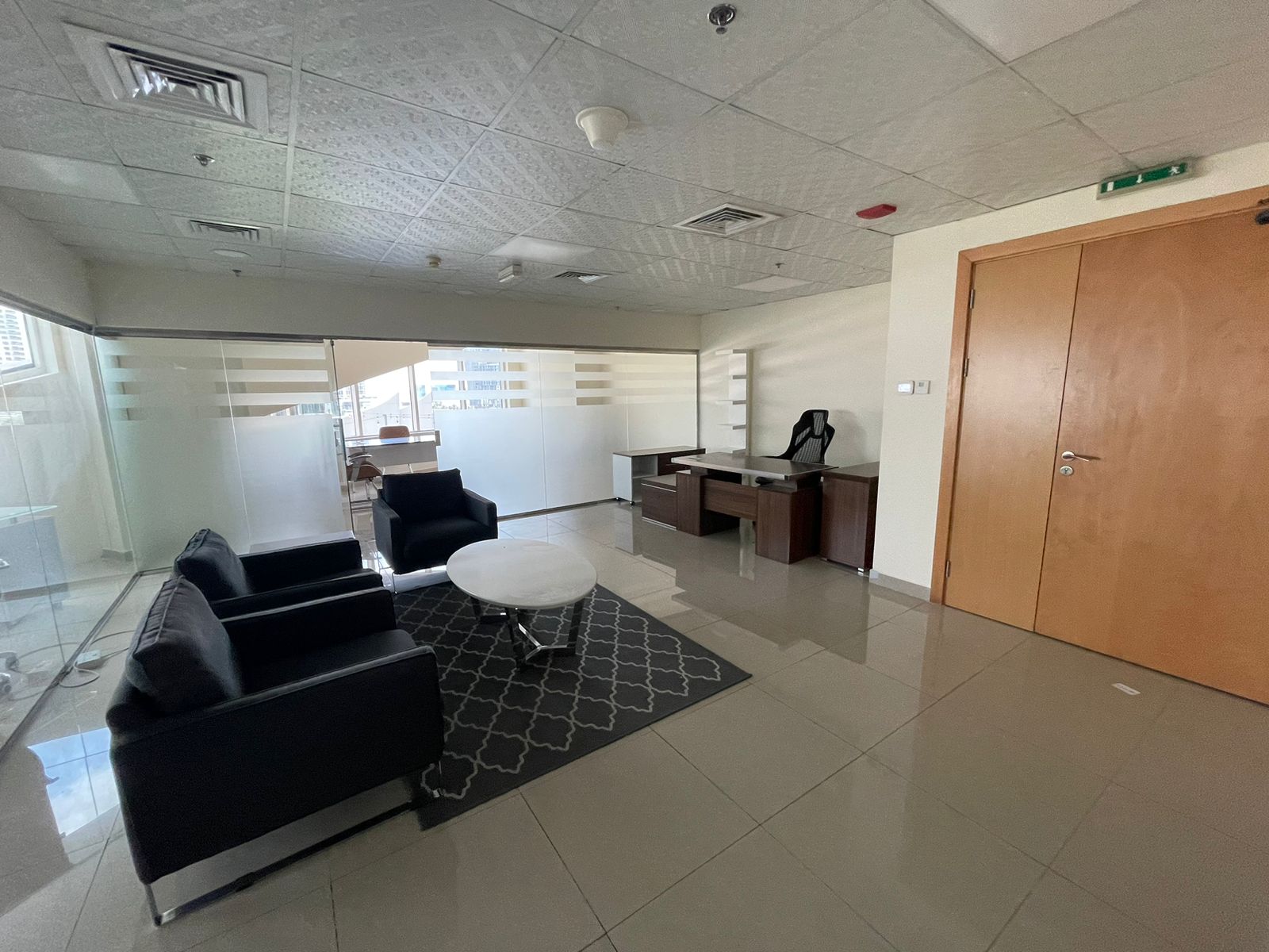 FULLY FURNISHED |1,300 SQ FT OFFICE |  FULLY FITTED | WASHROOM  AND PANTRY INSIDE |